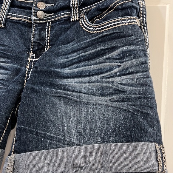 Ariya junior ladies jean shorts - Picture 2 of 8